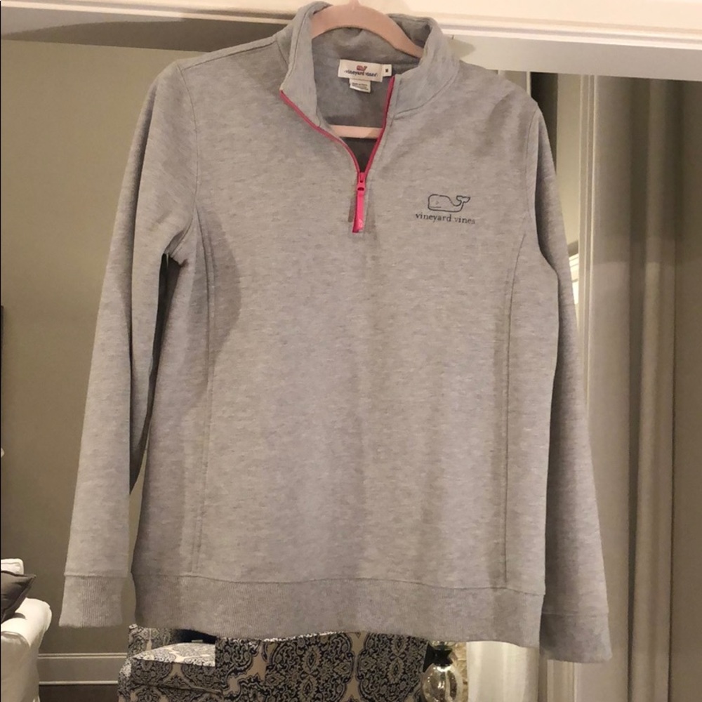 Vineyard vines pullover gray
